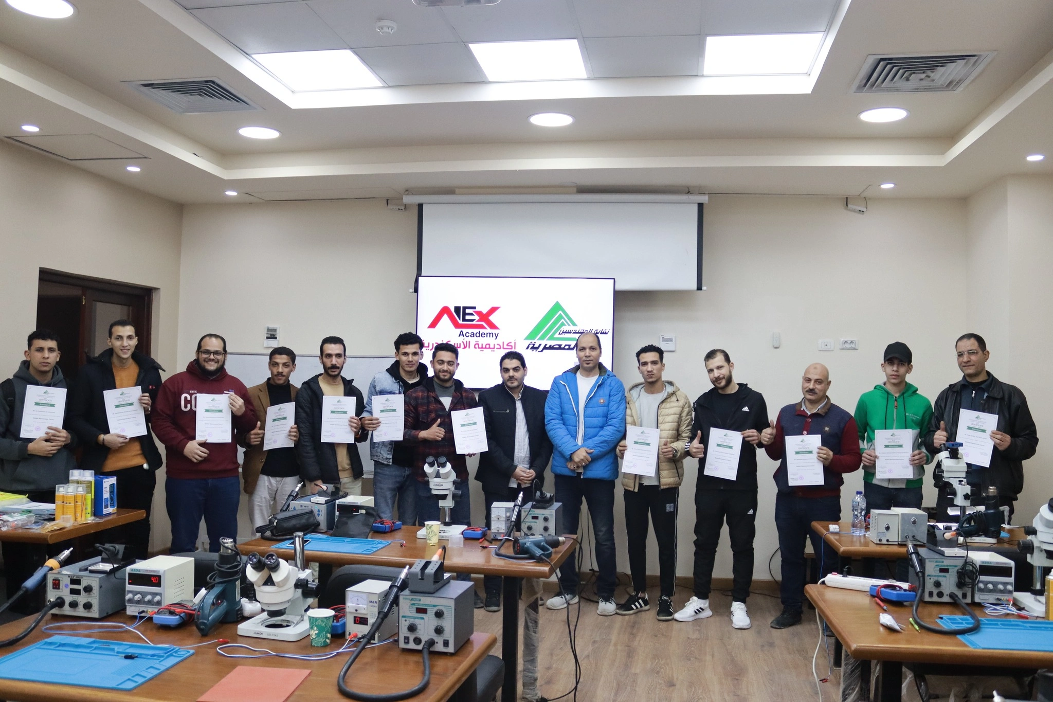 تكريم من نقابة المهندسين بالإسكندرية