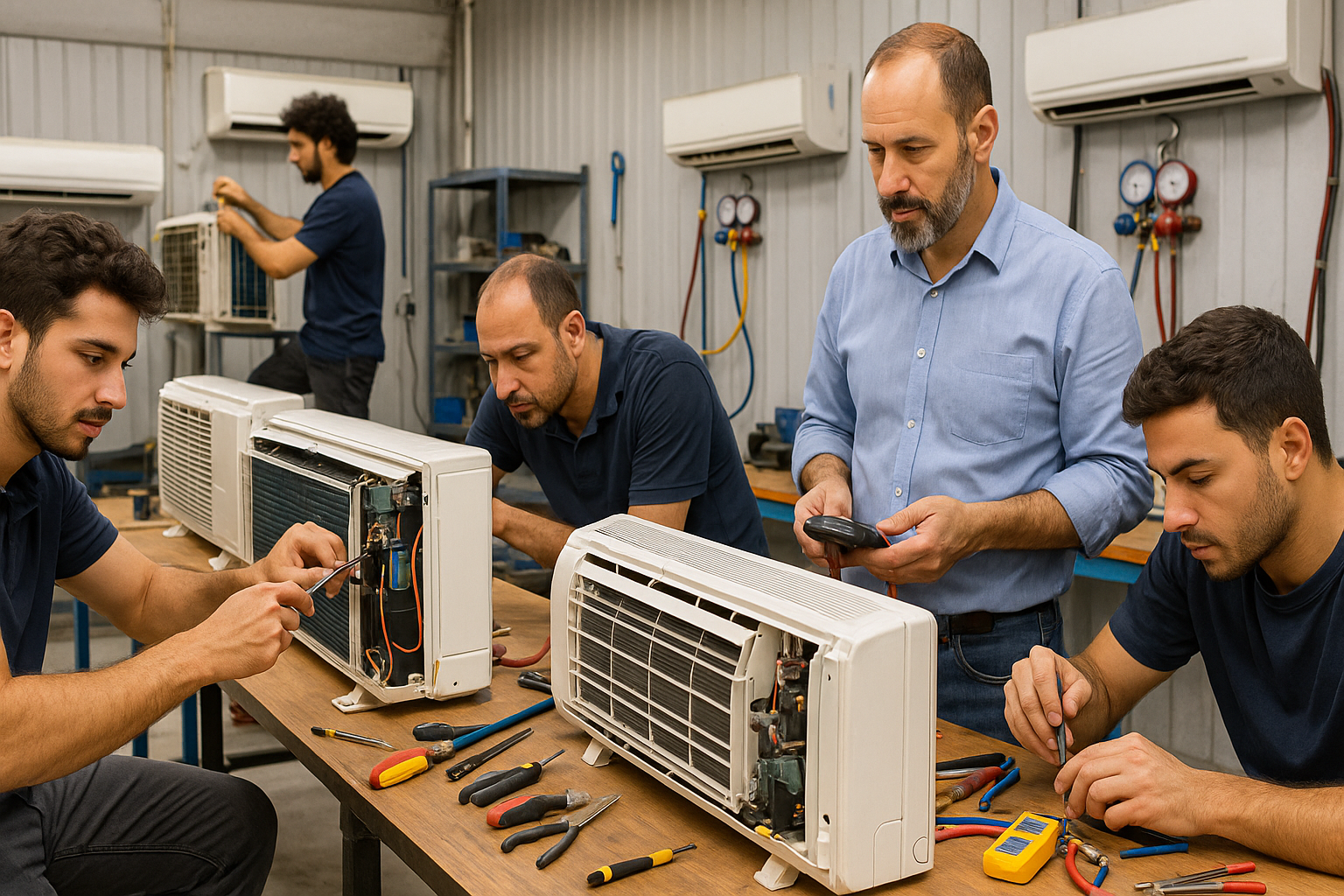مركز اسكندريه للتدريب على صيانة التبريد والتكييف